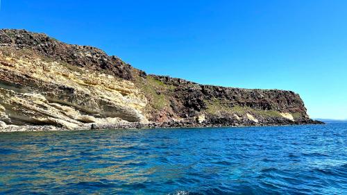 View of the coast of the Sinis Peninsula