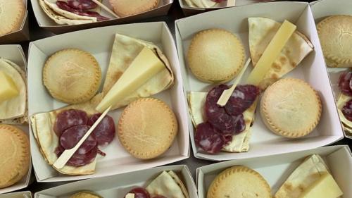 Products included in the outdoor tasting during the private Panadas workshop