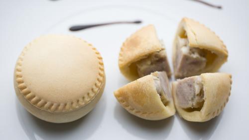 Panadas prepared during the private workshop in Oschiri
