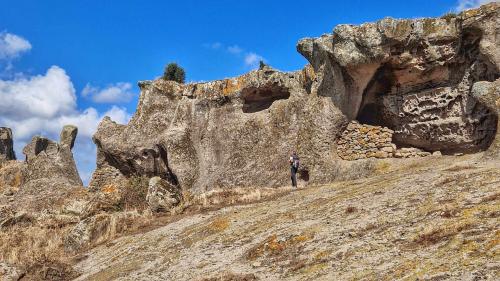 Rocas moldeadas en el monte Torru
