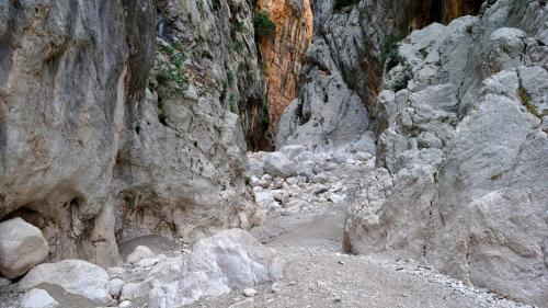 Desfiladero del cañón de Gorropu