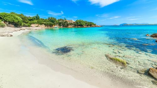 Playa de Rena Bianca en Costa Esmeralda