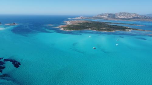 Panoramic view of the Gulf of Asinara