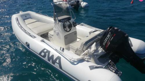 Details of dinghy rental in southwest Sardinia