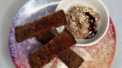 Antipasto compreso nel pranzo o nella cena in un rifugio a Olmedo