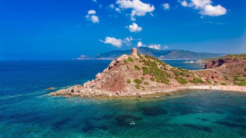 Porticciolo Turm Strand in Alghero