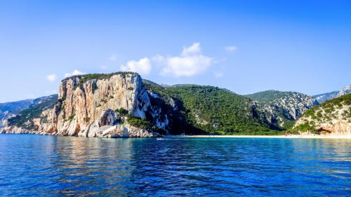 Vue de Cala Luna depuis l'annexe