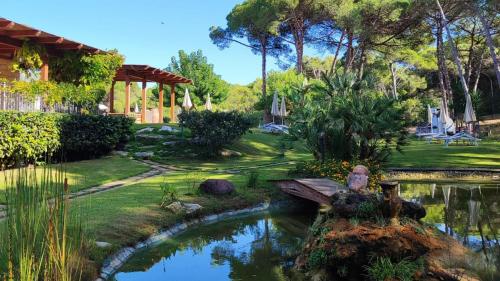 Exterior de una villa en Sorso