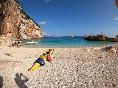 Kayak en la playa