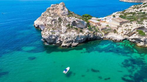 Detalle de la costa cerca de Cagliari