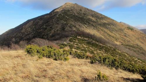 Gipfel des Monte Tobbio im Park Capanne di Marcarolo