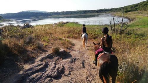 Balade à cheval jusqu'au lac Baratz