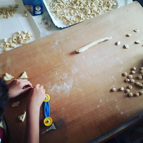 <p>Traditional Sardinian pasta prepared with the guide in Mamoiada</p><p><br></p>