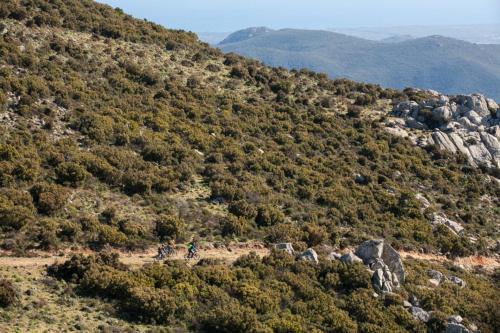 Sentier sur le Monte Tuttavista à Orosei