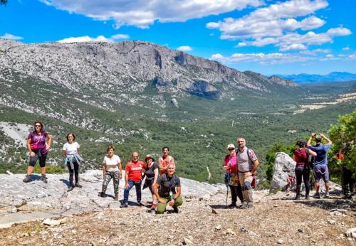 <p>Group of people during excursion to Tiscali</p><p><br></p>