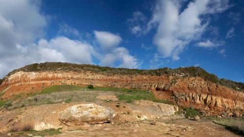 Surrounding panorama of south-central Sardinia