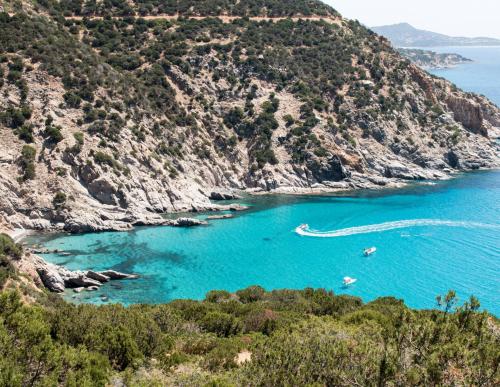 Villasimius coast can be visited by jeep excursion