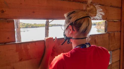 Birdwatching in Sa Curcurica Pond in Biderosa