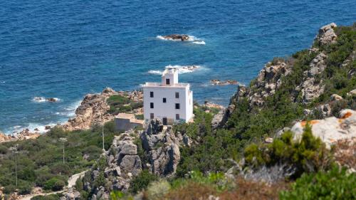 Capo Comino lighthouse