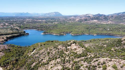 View from Monte Urcatu in the Biderosa oasis