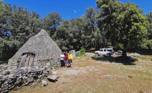 Visita a una típica vivienda de pastores llamada Su Pinnettu en la zona de Orgosolo