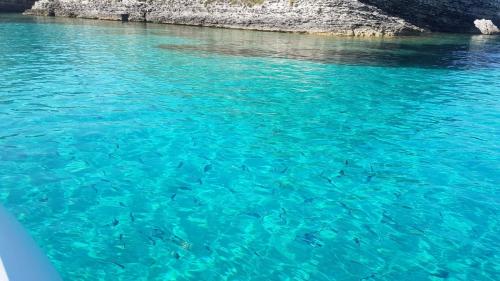 Crystal clear sea in Corsica