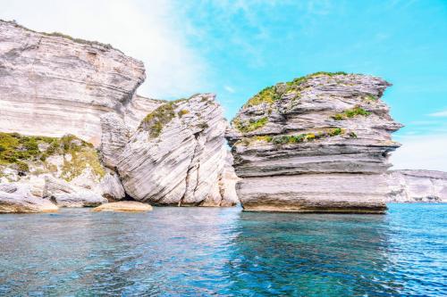 Rocas típicas de Bonifacio