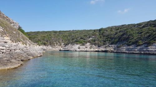 Crystal clear sea in Corsica