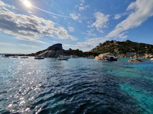 Islands and rocks of La Maddalena Archipel