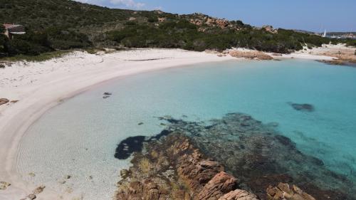 Crystal clear sea in the La Maddalena Archipelago