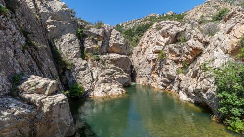 Erster Pool des Rio Pitrisconi