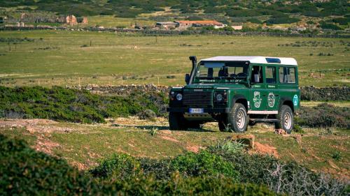Off-roading amidst the nature of Asinara