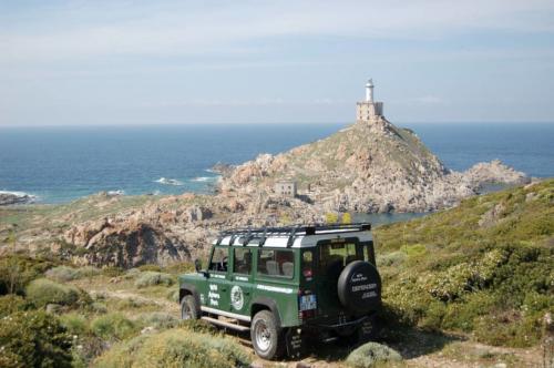 Geländewagen auf der Asinara