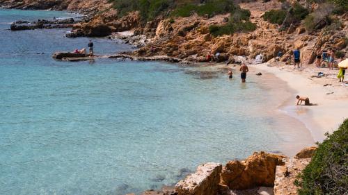 Plage de Cala Sabina à Asinara