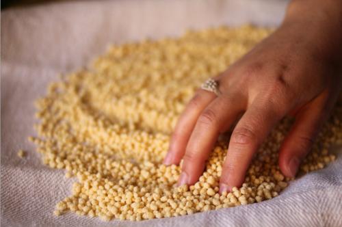 Fregula workshop with guide