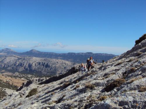 Escursione guidata nel Monte Corrasi