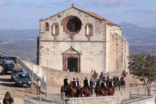 Church of San Bachisio in Bolotana and viewpoint of the bastion of San Pietro