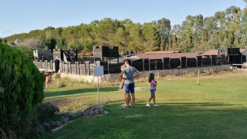 Museo de Sassari con reconstrucción de una fortaleza romana