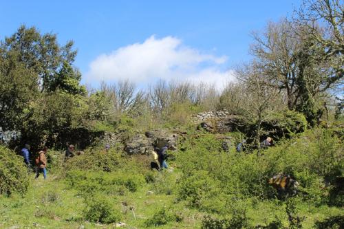 Pabude park and ruins in Bolotana