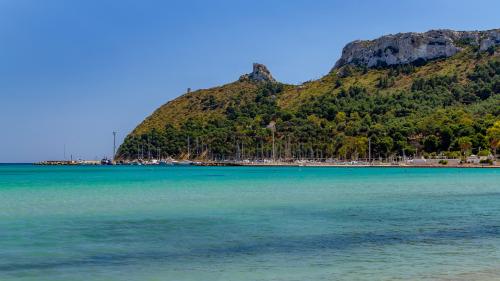 Sella del Diavolo vom Strand Poetto