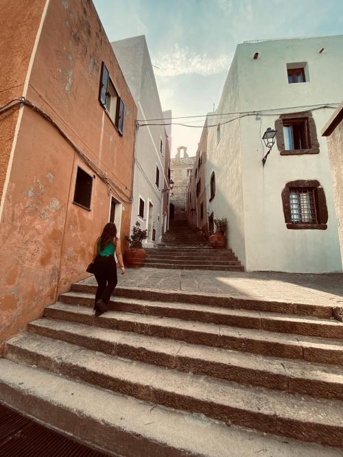 street of Castelsardo