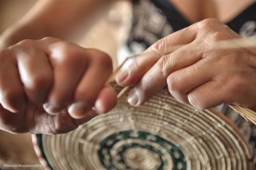 workshop of weaving traditional Sardinian baskets