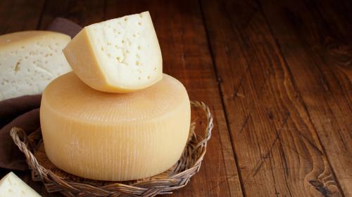 <p>Sardinian pecorino produced during the cheese workshop in Burgos</p><p><br></p>