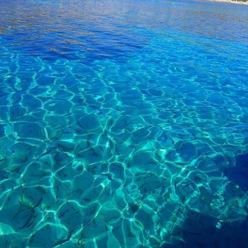 Crystalline sea of Asinara