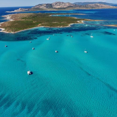 Katamaran Charter im Golf von Asinara