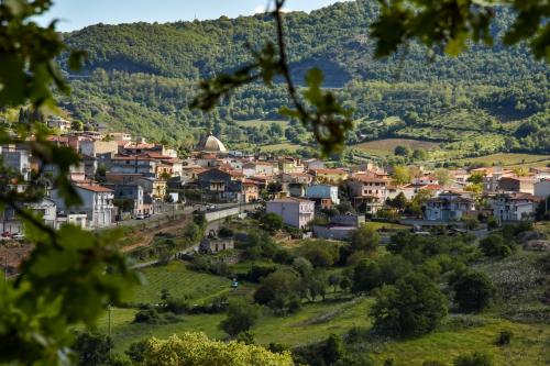 panoramic view of the village of Mamoiada