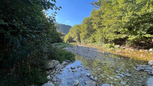 Start of the trekking route to Gorropu