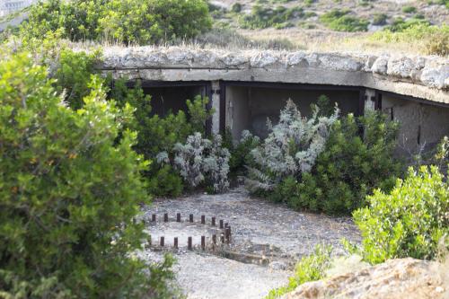 fort on Sant'Elia hill in Cagliari