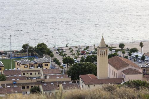Vista su Cagliari dal colle Sant'Elia