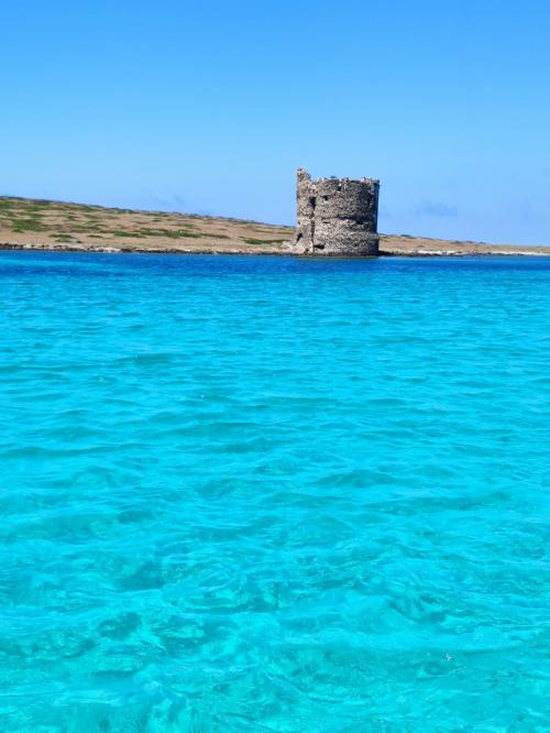 Piscine naturali di fronte alla Pelosa